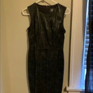 Vince Camuto Pleather Dress